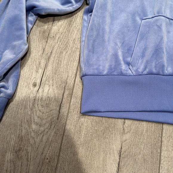 H&M Velour Zip-Up Jacket/Hoodie *New Condition - Picture 5 of 7